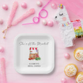 Huwelijksfeest Script Op maat gemaakt Papieren Bordje (Feest)