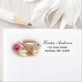 Huwelijksfeest Thee Aangepast Retouradres Etiket (Insitu)