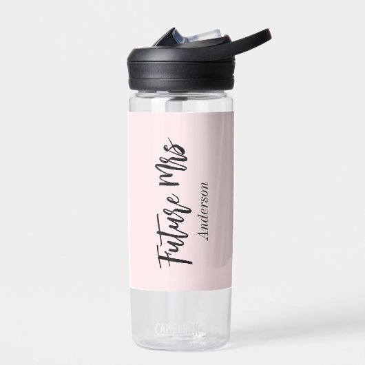 Huwelijksfeest Toekomstige Mevrouw Roze Waterfles (Links)