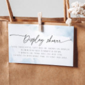 Huwelijksfeest Uitgepakt Cadeau Cloud Nine Bruid Informatiekaartje