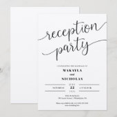 Huwelijksfeest Uitnodiging (Voorkant / Achterkant)