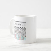 Huwelijksfeestcadeau Kunstprint Koffiemok (Voorkant links)