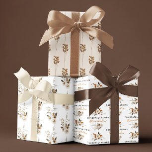 Huwelijksfelicitatie Inpakpapier Vellen 