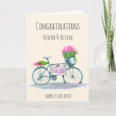 Huwelijksfelicitaties Custom Kaart (Voorkant)