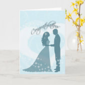 Huwelijksfelicitaties Kaart (Gele Bloem)