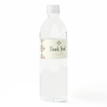 Huwelijksfleswaterlabels