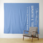 Huwelijksfoto achtergrond muur opknoping wandkleed (In Situ (horizontaal))