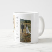 Huwelijksfoto Collage Mok op Maat (Voorkant rechts)