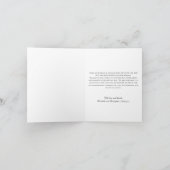 Huwelijksfoto Dankkaart Bedankkaart (Binnen)