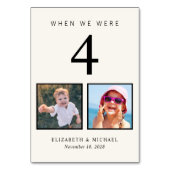 Huwelijksfoto Fun Cream Kaart (Voorkant)