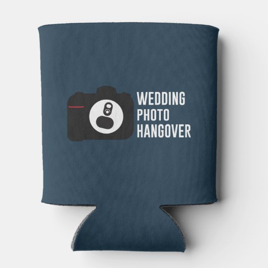 Huwelijksfoto Hangover Podcast Beer Koelbox Blikjeskoeler (Achterkant)