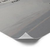 huwelijksfoto met vervaagde grijze huwelijksgeloft poster (Hoek)