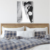 Huwelijksfotocanvas Kunst Canvas Afdruk (Insitu (Slaapkamer))