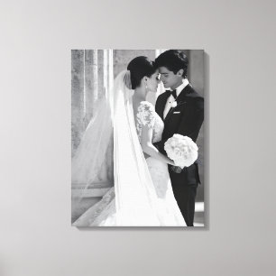 Huwelijksfotocanvas Kunst Canvas Afdruk
