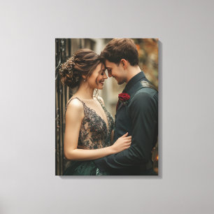 Huwelijksfotocanvas Kunst Canvas Afdruk