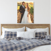 Huwelijksfotocanvas Kunst Canvas Afdruk (Insitu (Slaapkamer))