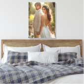 Huwelijksfotocanvas Kunst Canvas Afdruk (Insitu (Slaapkamer))