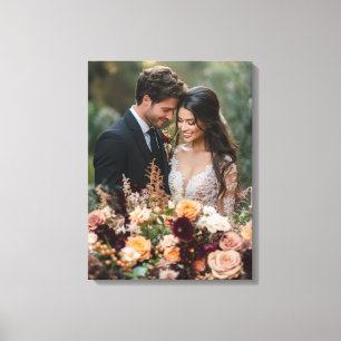 Huwelijksfotocanvas Kunst Canvas Afdruk