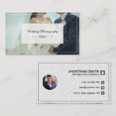 Huwelijksfotografen visitekaartje (Voorkant / Achterkant)