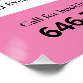 Huwelijksfotografie Glanzend Poster (Hoek)