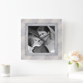 huwelijksfotoklok vierkante klok (Huis)