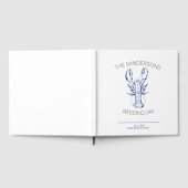Huwelijksgastenboek met kreeft gastenboek (Volledig)