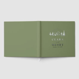 Huwelijksgastenboek van Sage Mountain Gastenboek