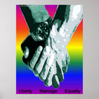 Huwelijksgelijkheid voor iedereen poster