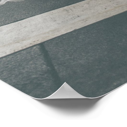 Huwelijksgeling Groot Foto Script Calligrafie Gelo Poster (Hoek)