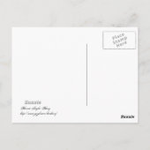 Huwelijksgelofte Vernieuwing Briefkaart/Vlinder en Briefkaart (Achterkant)