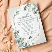 Huwelijksgelofte Vernieuwing Eucalyptus Jubileum Kaart