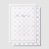 Huwelijksgelofte Vernieuwing Jubileum Party Simpel Vellum Uitnodigingen (Offset (Uitnodiging))