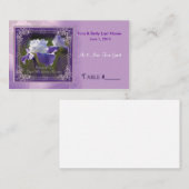 Huwelijksgeloften Vernieuwen - Iris Tafelplaatsing Plaatskaartje (Voorkant / Achterkant)