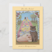 Huwelijksgeloften Vernieuwing Ceremonie Katten Kaart (Voorkant)