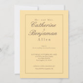 Huwelijksgeloften Vernieuwing Ceremonie Katten Kaart (Achterkant)