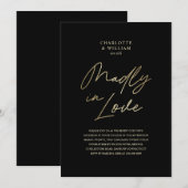 Huwelijksgeloften Vernieuwingsuitnodiging Tot over Kaart (Voorkant / Achterkant)