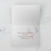 Huwelijksgelukwensen met Madeliefjesboeket Kaart (Binnen)