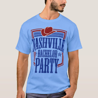 Huwelijksgeschenk Bruidegom in Nashville Jonggezel T-shirt