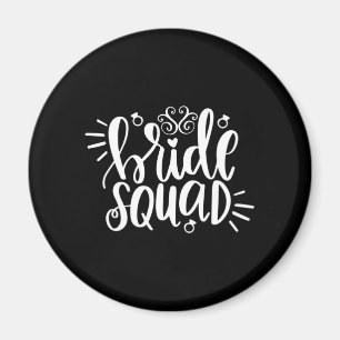 Huwelijksgeschenk Bruidsploeg Magneet