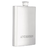 Huwelijksgeschenk met achternaam voor bruidsjonker flacon (Rechts)