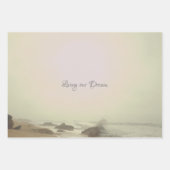 HUWELIJKSGESCHENK WRAP ROMANCE ONTWERPSTIJL INPAKPAPIER VEL (Voorkant)