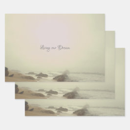 HUWELIJKSGESCHENK WRAP ROMANCE ONTWERPSTIJL INPAKPAPIER VEL