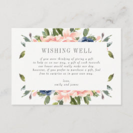 Huwelijksgeschenkregister of Wishing Well kaart #N