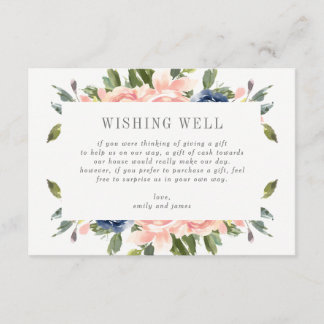 Huwelijksgeschenkregister of Wishing Well kaart #N