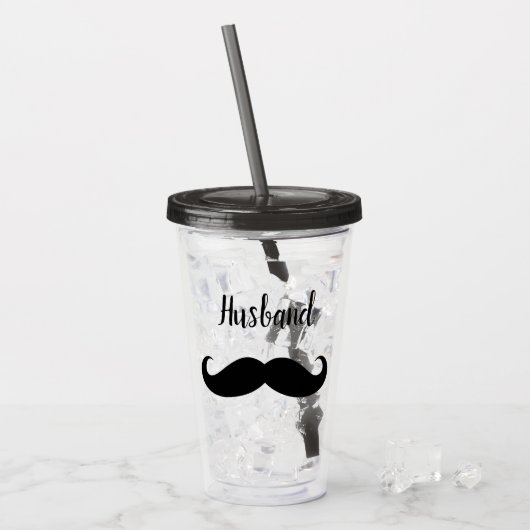 Huwelijksglas met strooigoed acryl drinkbeker (Voorkant ijs)