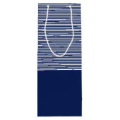 Huwelijksgunst Aangepaste Bruid Bruidegom Datum St Wijn Cadeautas (Achterkant)