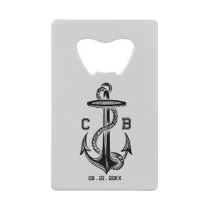 Huwelijksgunst Anker Creditcardflesopener Creditkaart Flessenopener
