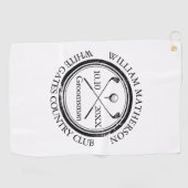 Huwelijksgunst Bruiloftfeest Golfhanddoek (Horizontaal)