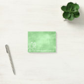 Huwelijksgunst Dank U Bord Citroen Groen Post-it® Notes (Kantoor)