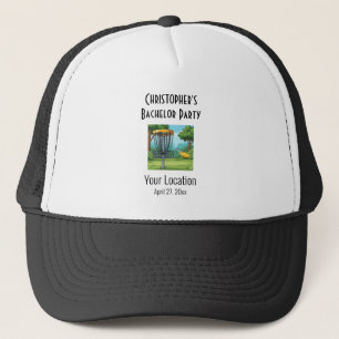 Huwelijksgunst Discgolf Bachelorfeest Trucker Pet
